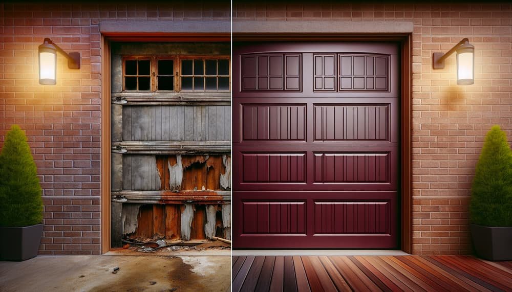 Garage door work in South Meriden