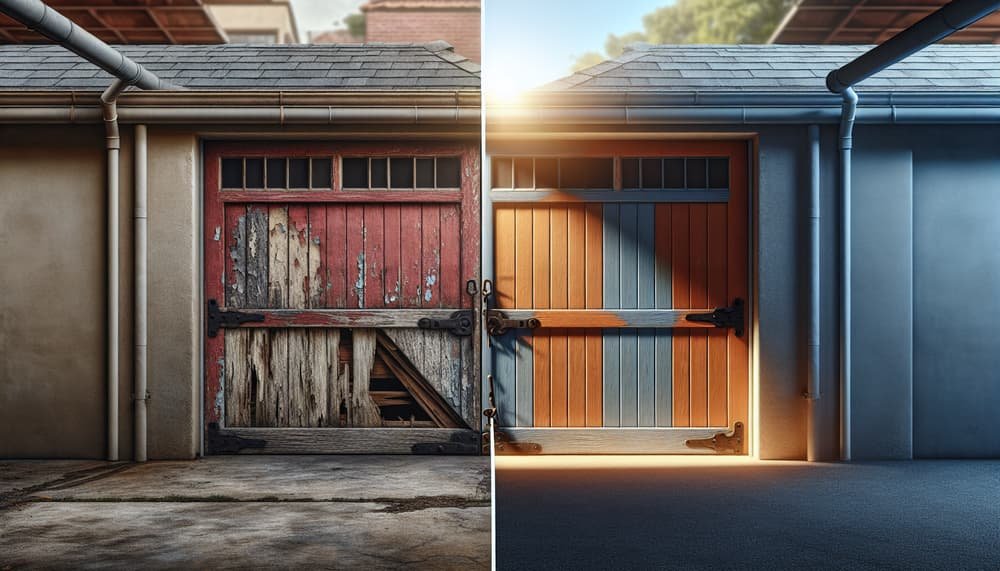 Garage door work in Montowese