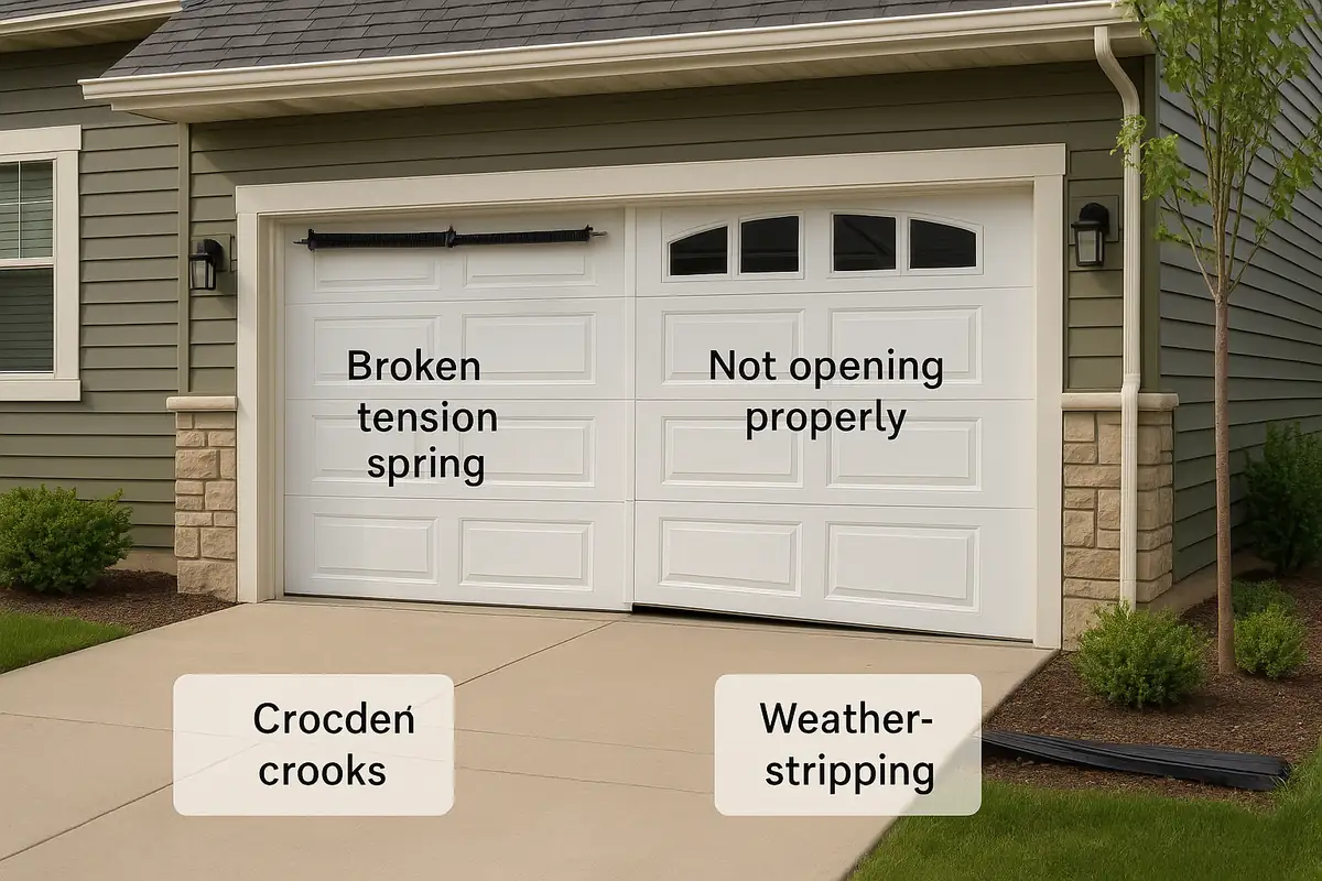 Common Garage Door Problems and How to Fix Them | Loyal Garage Door Repair