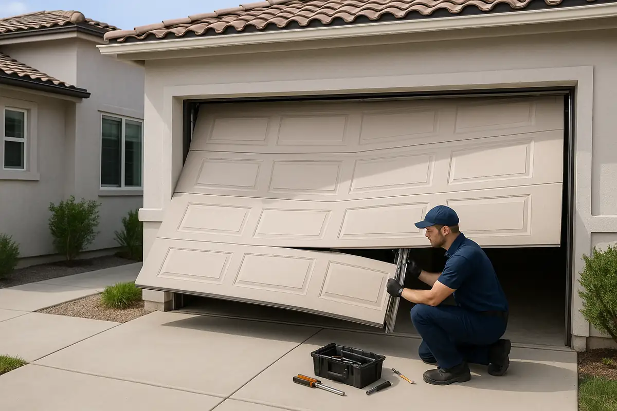 Emergency Garage Door Repairs in Wallingford, CT: What to Do