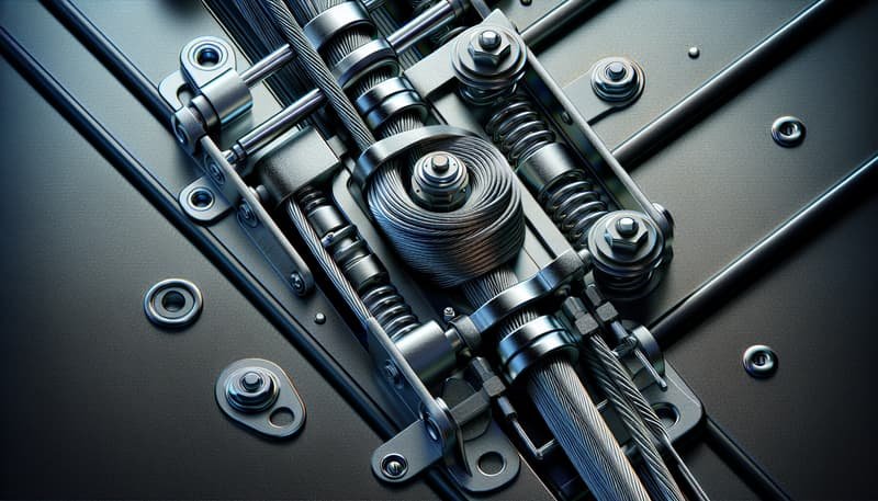 Garage Door Cable Repair in Milldale