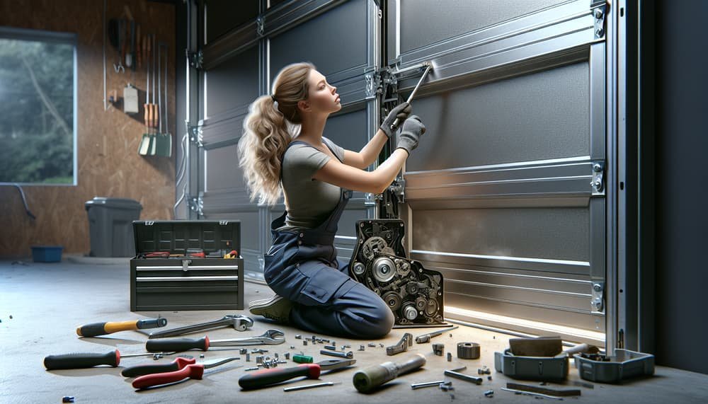 Garage door work in Momauguin